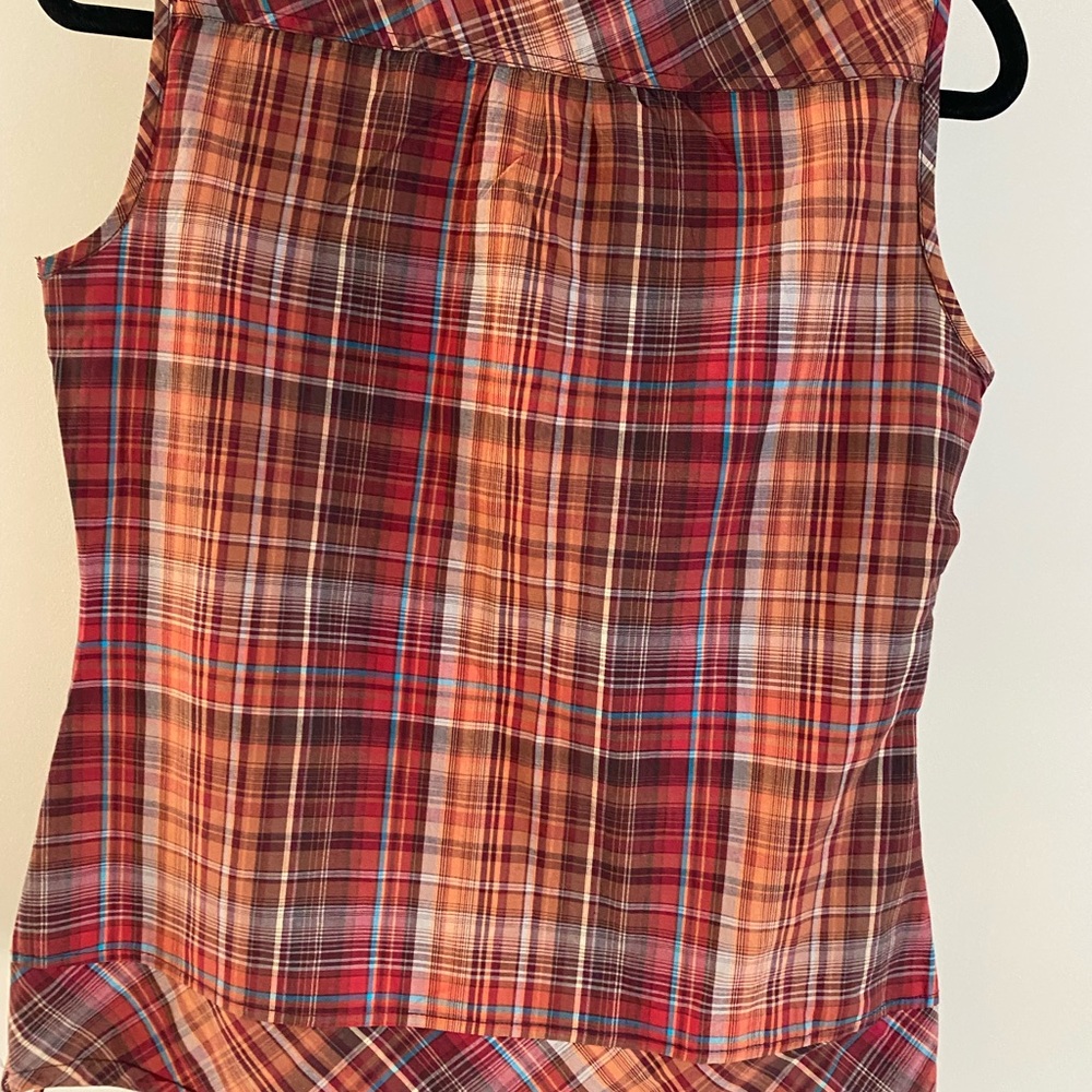 Front pocket sleeveless utility top M - Picture 10 of 10